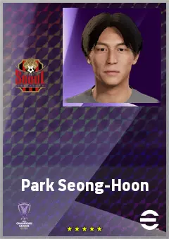 Park Seong-Hoon eFootball 2026 player card, 66 OVR CB