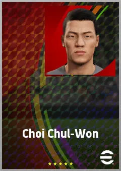 Choi Chul-Won eFootball 2026 player card, 67 OVR GK