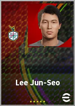 Lee Jun-Seo eFootball 2026 player card, 68 OVR GK