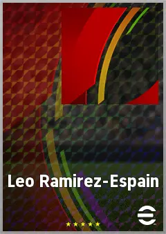 Leo Ramirez-Espain eFootball 2026 player card, 61 OVR DMF