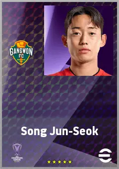 Song Jun-Seok eFootball 2026 player card, 67 OVR LB