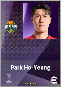 Park Ho-Yeong eFootball 2026 player card, 64 OVR CB