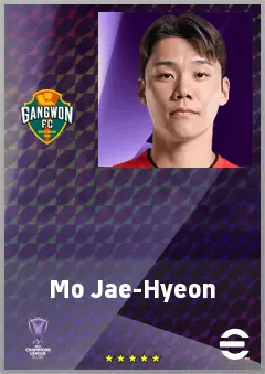 Mo Jae-Hyeon eFootball 2026 player card, 68 OVR RWF