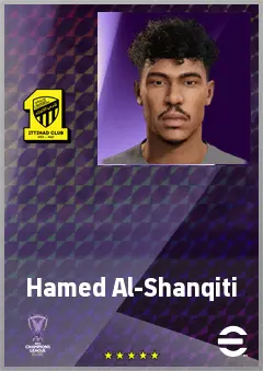 Hamed Al-Shanqiti eFootball 2026 player card, 65 OVR GK