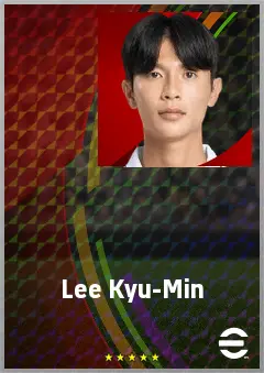 Lee Kyu-Min eFootball 2026 player card, 60 OVR LWF