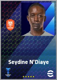 Seydine N'Diaye eFootball 2026 player card, 69 OVR CB