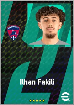 İlhan Fakılı eFootball 2026 player card, 66 OVR LWF