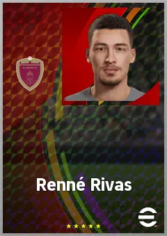 Renné Rivas eFootball 2026 player card, 65 OVR LB