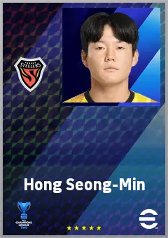 Hong Seong-Min eFootball 2026 player card, 61 OVR GK