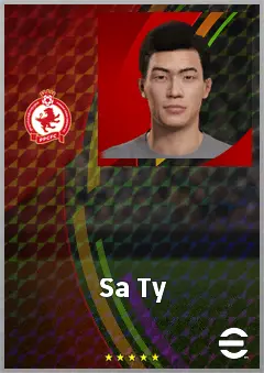 Sa Ty eFootball 2026 player card, 62 OVR RMF