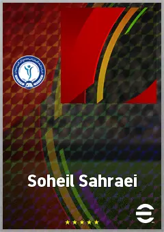 Soheil Sahraei eFootball 2026 player card, 61 OVR CB