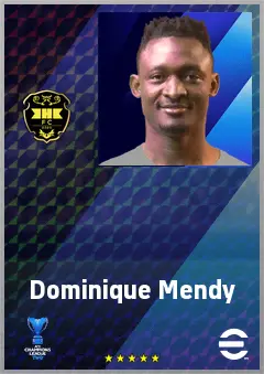 Dominique Mendy eFootball 2026 player card, 67 OVR CMF