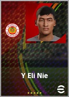 Y Eli Nie eFootball 2026 player card, 61 OVR GK