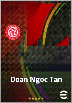 Doan Ngoc Tan eFootball 2026 player card, 65 OVR CMF