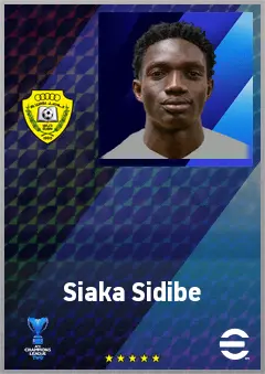 Siaka Sidibe eFootball 2026 player card, 66 OVR CMF