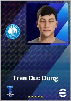 Tran Duc Dung eFootball 2026 player card, 62 OVR GK