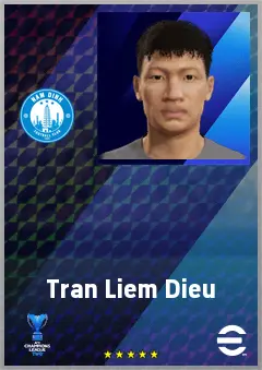 Tran Liem Dieu eFootball 2026 player card, 63 OVR GK