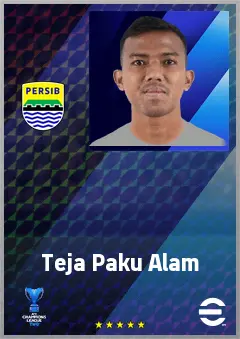 Teja Paku Alam eFootball 2026 player card, 65 OVR GK