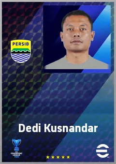 Dedi Kusnandar eFootball 2026 player card, 65 OVR DMF