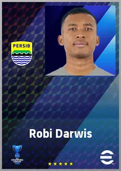 Robi Darwis eFootball 2026 player card, 63 OVR DMF
