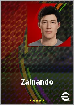 Zalnando eFootball 2026 player card, 65 OVR LB