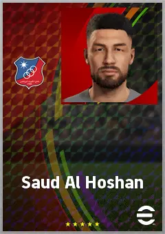 Saud Al Hoshan eFootball 2026 player card, 65 OVR GK