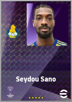 Seydou Sano eFootball 2026 player card, 64 OVR CB