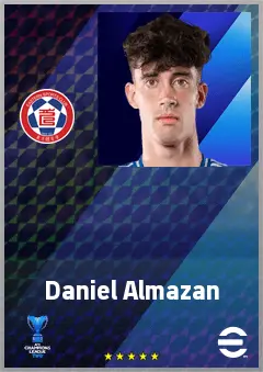 Daniel Almazan eFootball 2026 player card, 70 OVR CB