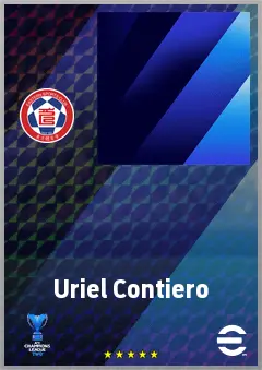 Uriel Contiero eFootball 2026 player card, 59 OVR LB