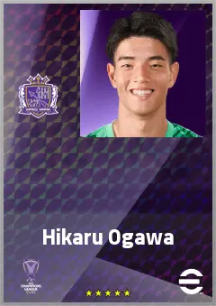 Ogawa Hikaru eFootball 2026 player card, 61 OVR GK