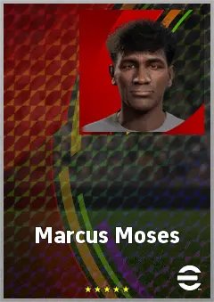 Marcus Moses eFootball 2026 player card, 61 OVR CB