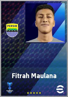 Fitrah Maulana eFootball 2026 player card, 62 OVR GK