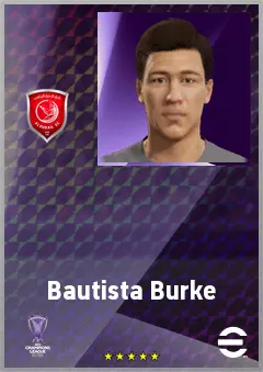 Bautista Burke eFootball 2026 player card, 64 OVR GK