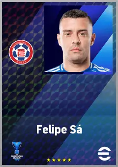 Felipe Sá eFootball 2026 player card, 70 OVR RMF