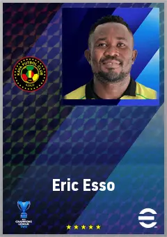 Eric Esso eFootball 2026 player card, 62 OVR DMF