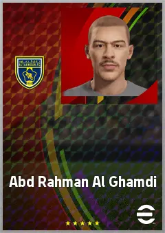 Abd Rahman Al Ghamdi eFootball 2026 player card, 60 OVR GK