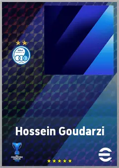 Hossein Goudarzi eFootball 2026 player card, 68 OVR LB