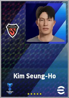 Kim Seung-Ho eFootball 2026 player card, 61 OVR CMF