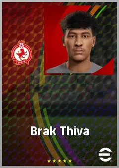 Brak Thiva eFootball 2026 player card, 62 OVR SS