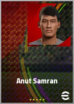 Anut Samran eFootball 2026 player card, 61 OVR GK