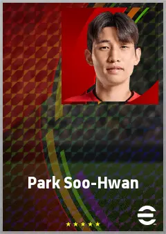 Park Soo-Hwan eFootball 2026 player card, 60 OVR CB