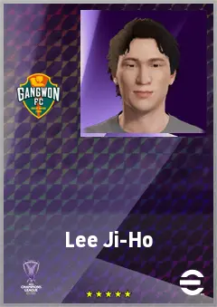Lee Ji-Ho eFootball 2026 player card, 64 OVR CF
