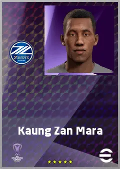 Kaung Zan Mara eFootball 2026 player card, 60 OVR GK
