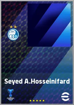 Seyed A.Hosseinifard eFootball 2026 player card, 60 OVR GK