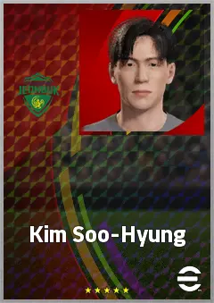 Kim Soo-Hyung eFootball 2026 player card, 61 OVR CB