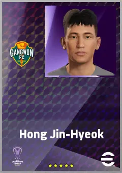 Hong Jin-Hyeok eFootball 2026 player card, 62 OVR GK