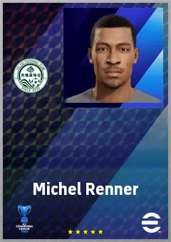 Michel Renner eFootball 2026 player card, 71 OVR RWF