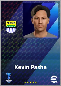 Kevin Pasha eFootball 2026 player card, 62 OVR CB