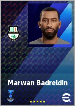 Marwan Badreldin eFootball 2026 player card, 67 OVR GK