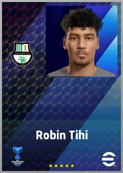 Robin Tihi eFootball 2026 player card, 67 OVR CB